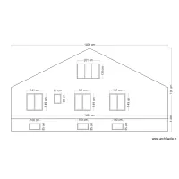 Fa&ccedil;ade cot&eacute; jardin Mouzay