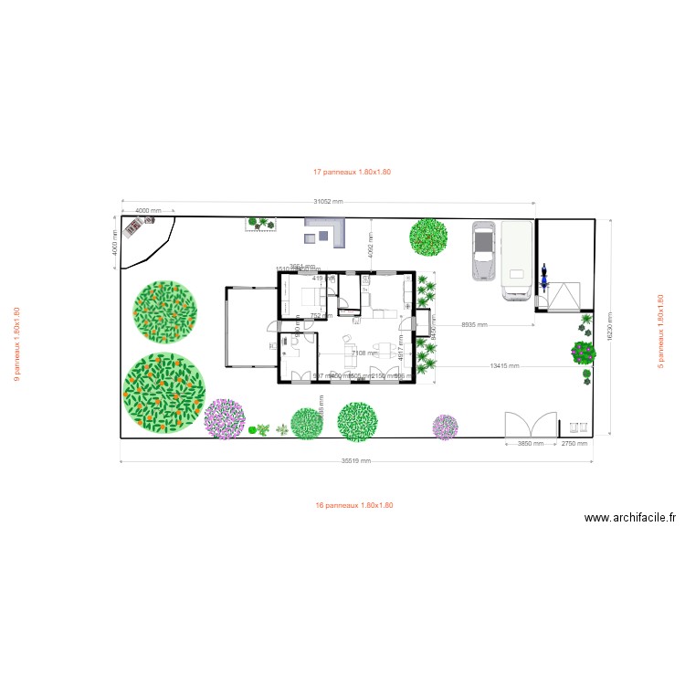 CLÔTURE 2. Plan de 0 pièce et 0 m2