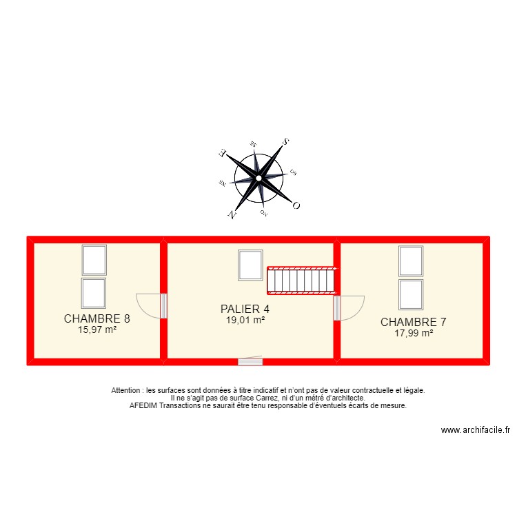 BI9872 - ETAGE 2. Plan de 0 pièce et 0 m2