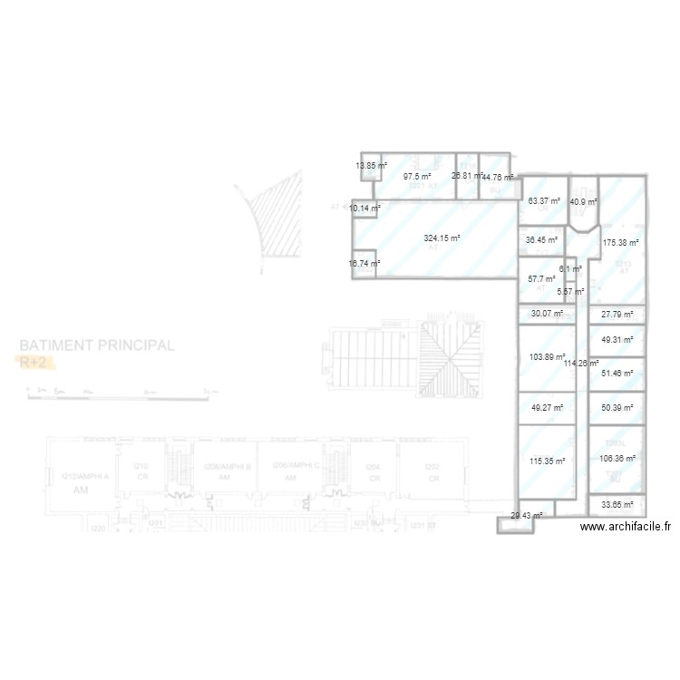 ENSAIT R2. Plan de 0 pièce et 0 m2