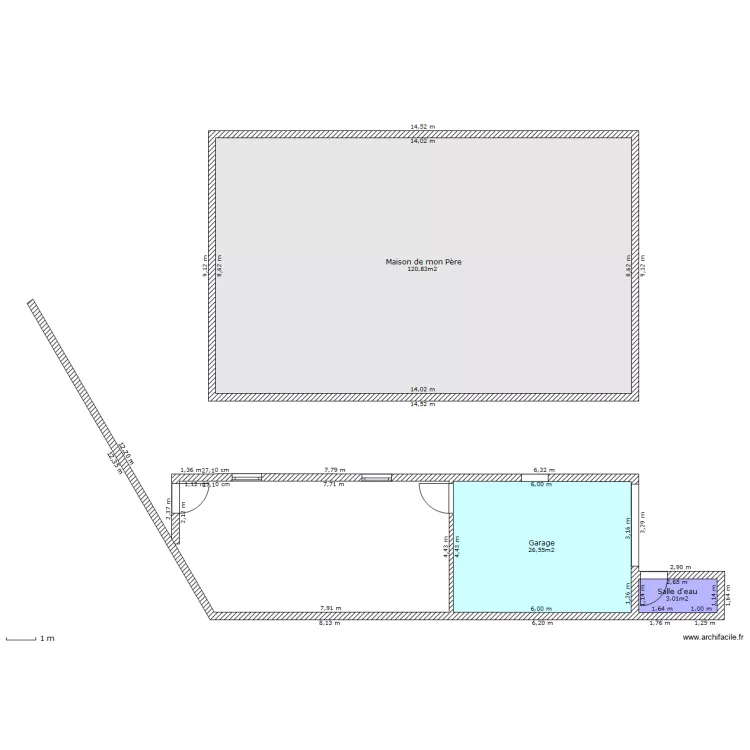 Afra 1. Plan de 