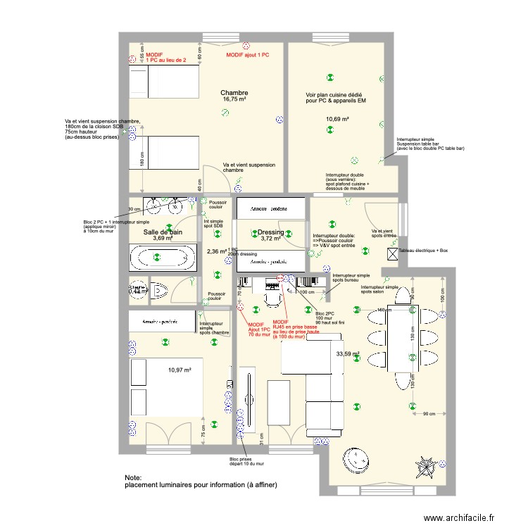 Appartement VA. Plan de 0 pièce et 0 m2