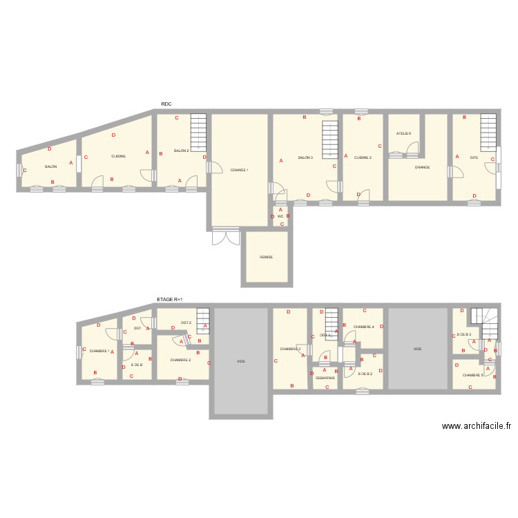 booth. Plan de 0 pièce et 0 m2