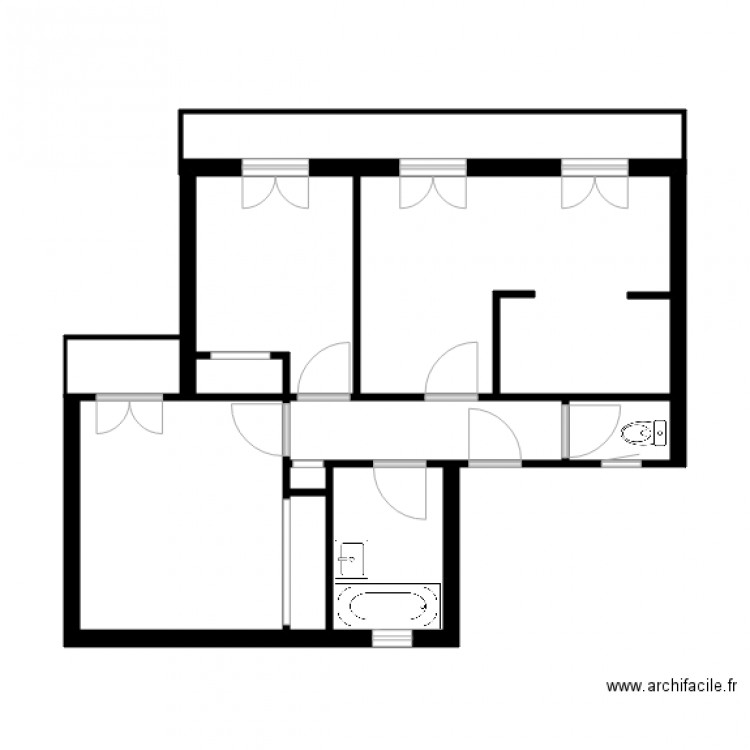 89 av de la  marne Biarritz. Plan de 0 pièce et 0 m2