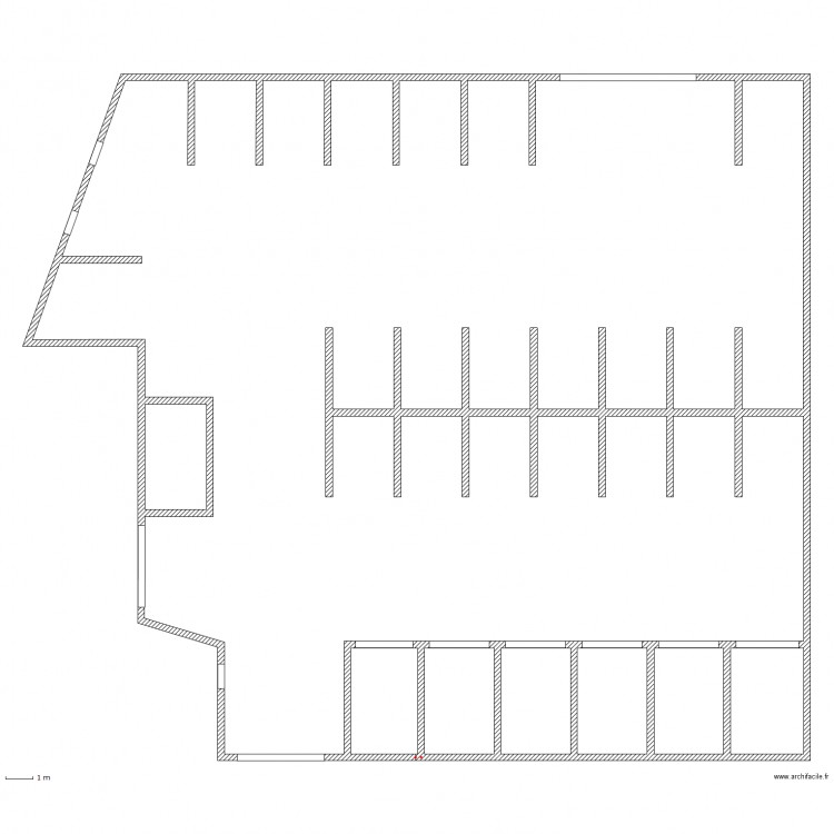 parking. Plan de 0 pièce et 0 m2