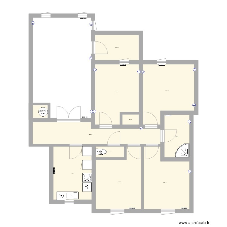 appartement F5. Plan de 0 pièce et 0 m2