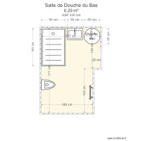 salle de douche bas