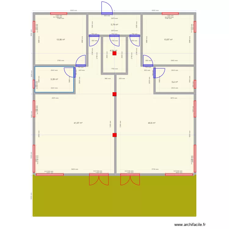Ильдорф 12 12. Plan de 