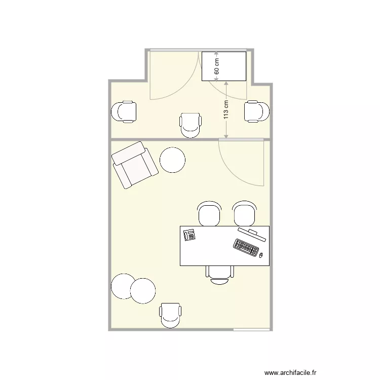 BONNET Sophro. Plan de 