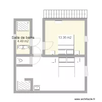 D&eacute;but plan maison montoison