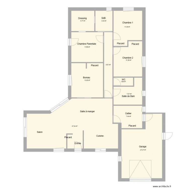 plan elo mat 14dec sans meubles. Plan de 0 pièce et 0 m2