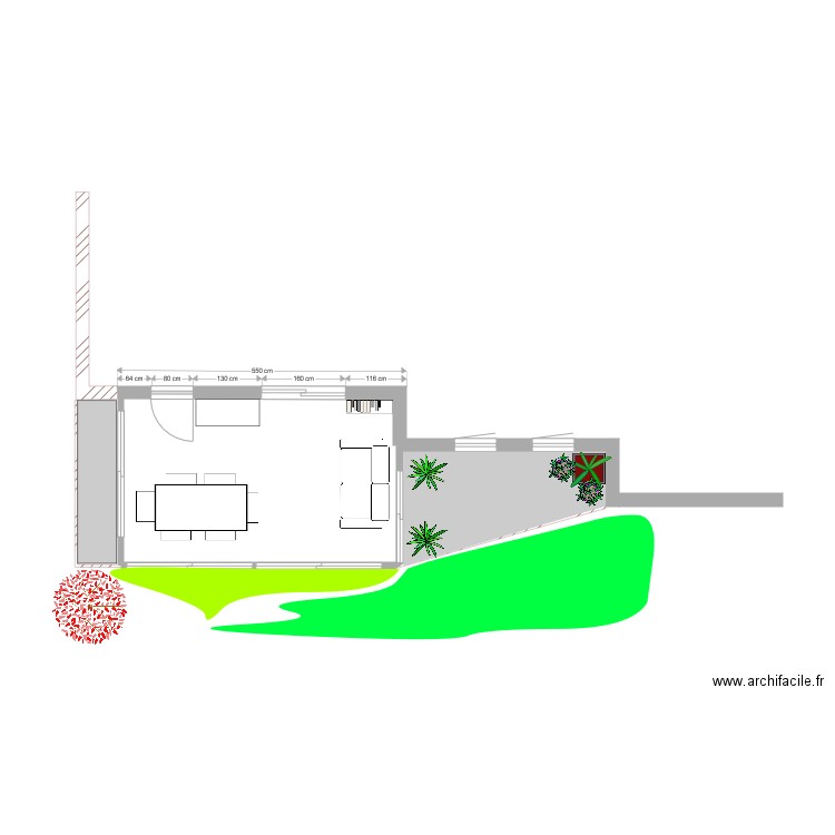 Véranda 2018c. Plan de 0 pièce et 0 m2