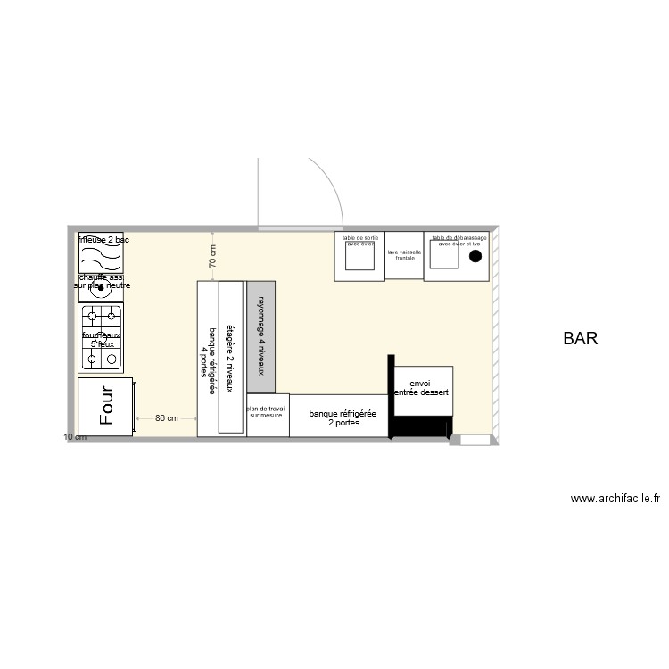 LA MEZZANINE 2. Plan de 0 pièce et 0 m2