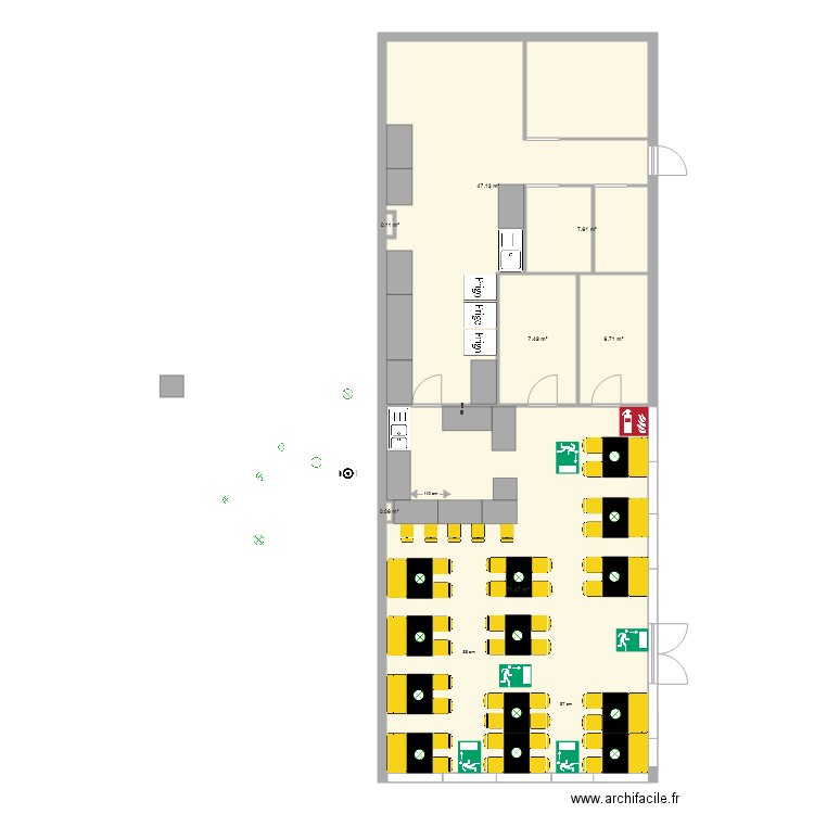 patisserie passion 2. Plan de 0 pièce et 0 m2