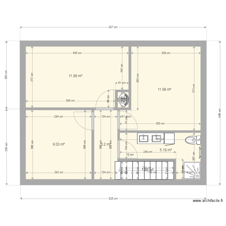 étage 5. Plan de 0 pièce et 0 m2