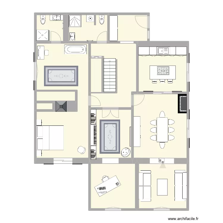 Haut Suite parentale. Plan de Haut Suite parentale. Plan de