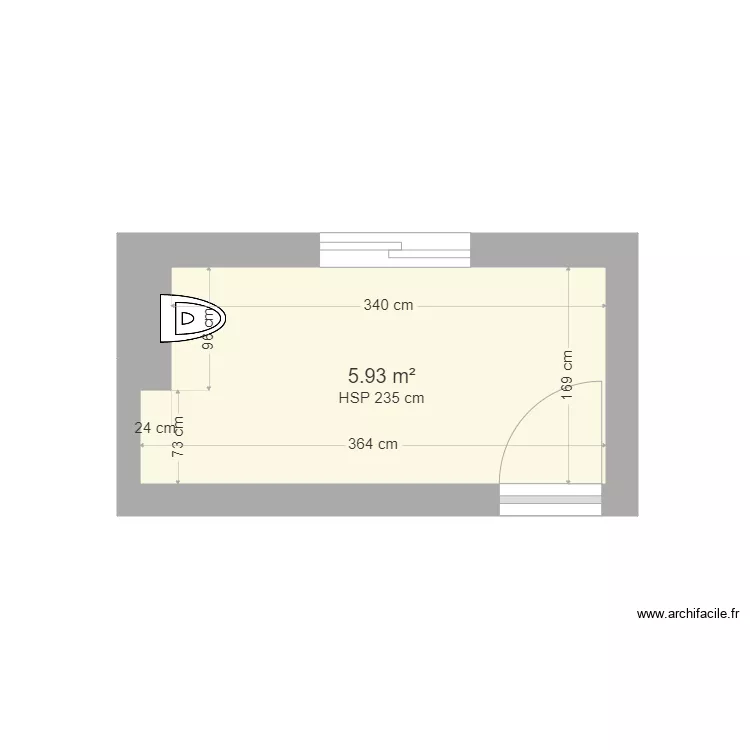 Bathroom second floor JM. Plan de 