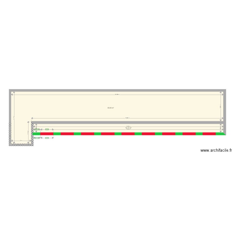 ESCALIER . Plan de 0 pièce et 0 m2
