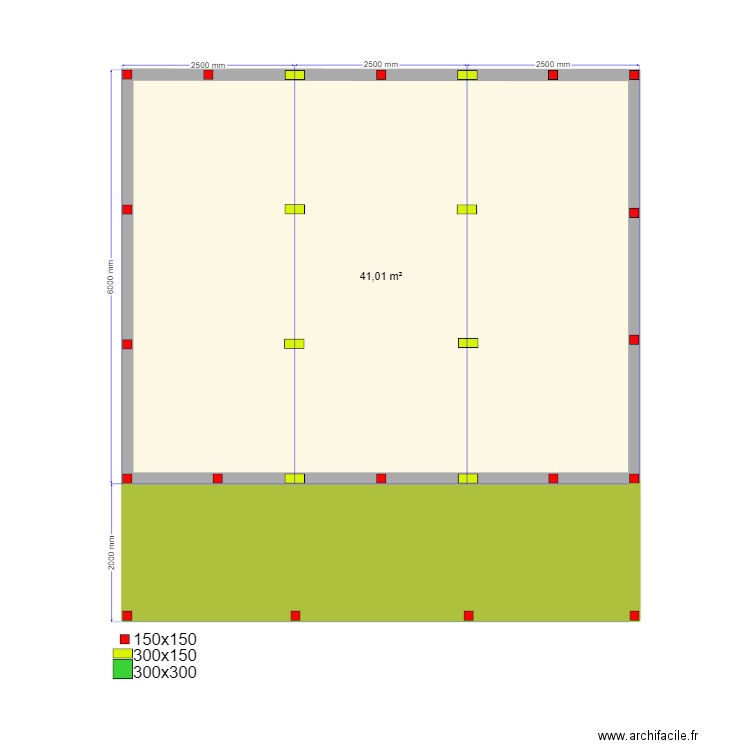 Новопетровское Сваи. Plan de 0 pièce et 0 m2