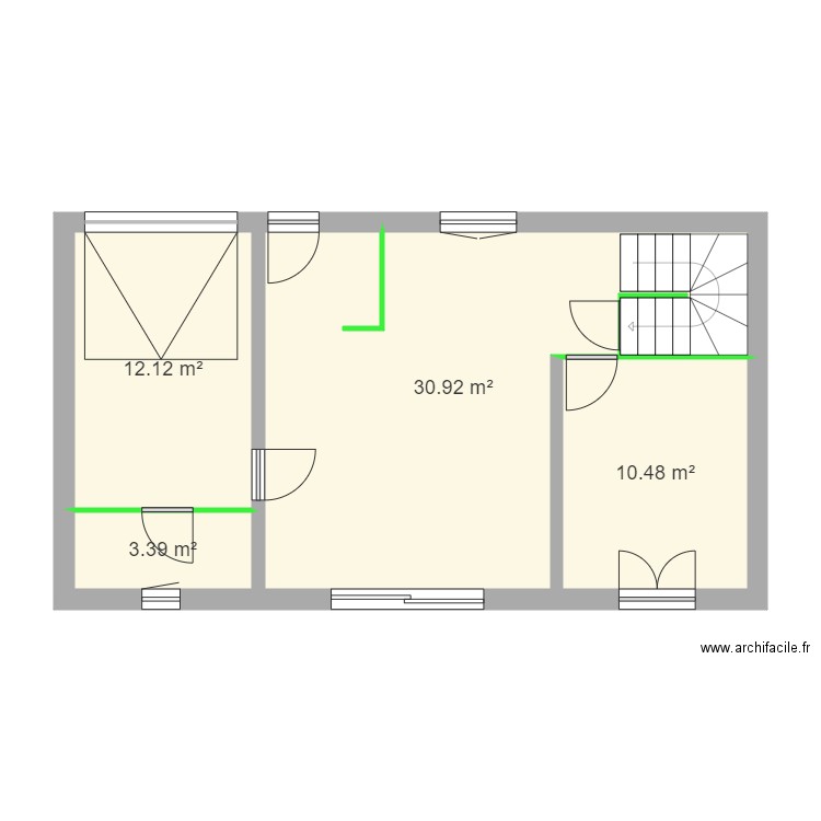ROULAND / MAUCHOSSE RDC. Plan de 0 pièce et 0 m2