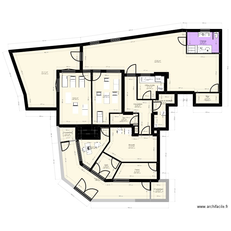 B91QS23HC projet PST. Plan de 0 pièce et 0 m2