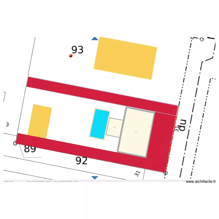 Projet BELIN-BELIET V1. Plan de 0 pièce et 0 m2