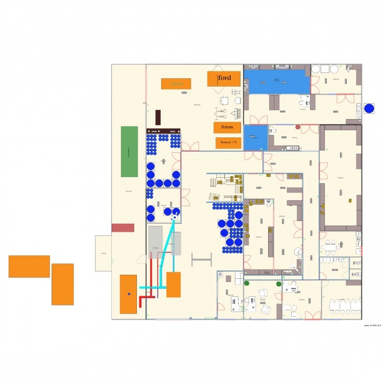 montage palan. Plan de 0 pièce et 0 m2