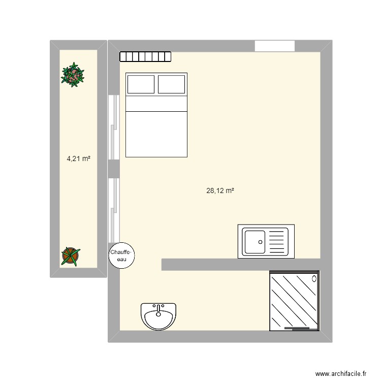 Appart. Plan de 0 pièce et 0 m2