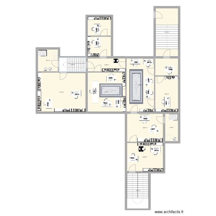 Plan Faton. Plan de 0 pièce et 0 m2