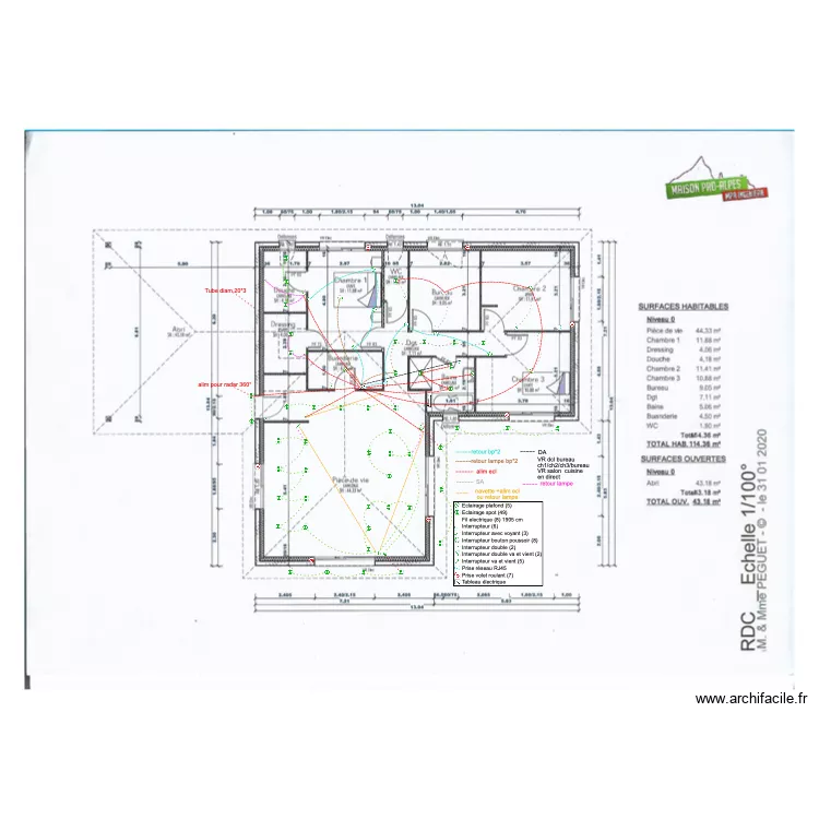 villa ludo et jenny elec ecl . Plan de villa ludo et jenny elec ecl . Plan de