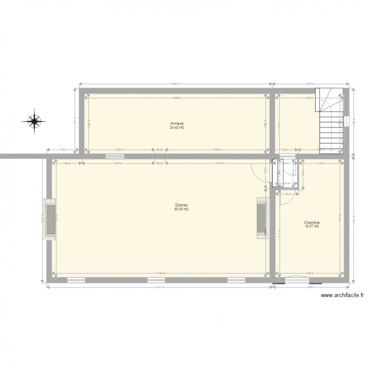 Maison du Gault du Perche 1er Etage. Plan de 0 pièce et 0 m2