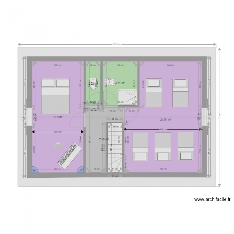 Toiture. Plan de 0 pièce et 0 m2