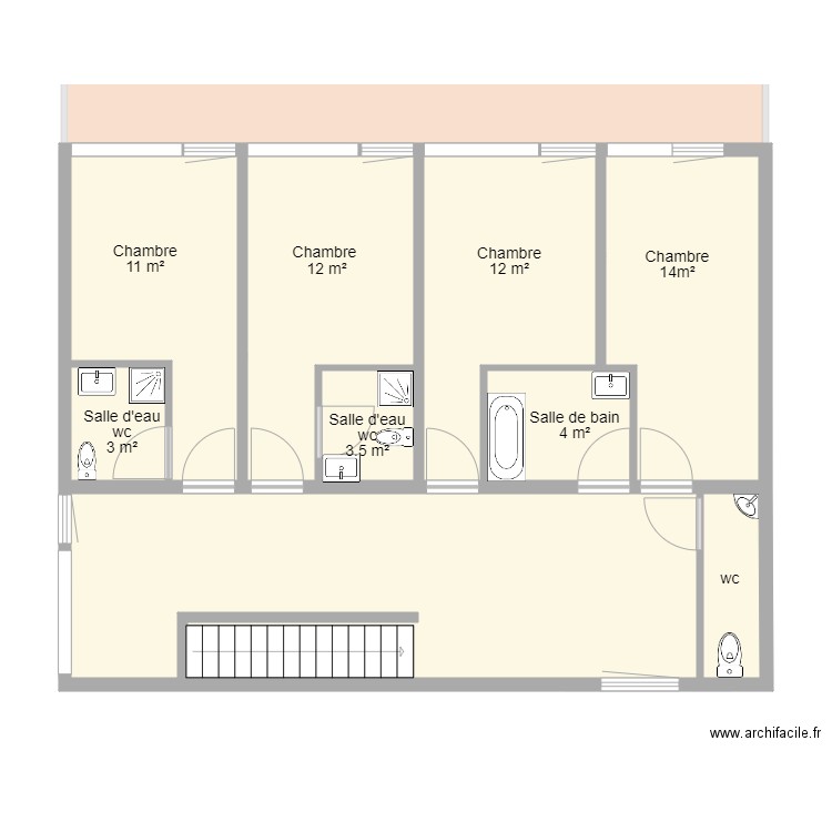 87G9292 ETAGE 2. Plan de 0 pièce et 0 m2