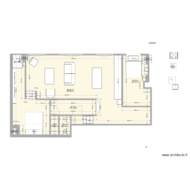 plan flandrin2. Plan de 0 pièce et 0 m2