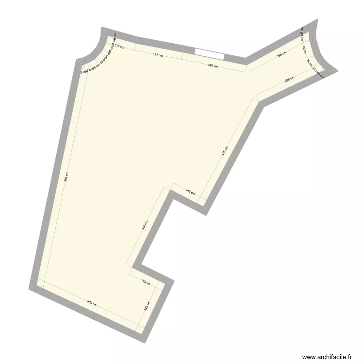 Lamarck - Cours 1er étage. Plan de Lamarck - Cours 1er étage. Plan de