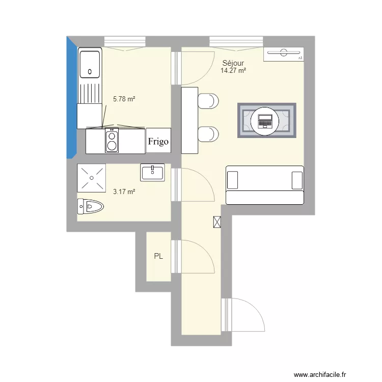 Appartement Marie . Plan de Appartement Marie . Plan de