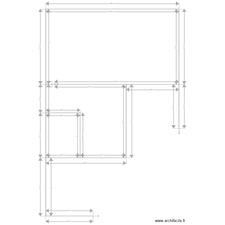 dp2. Plan de 2 pièces et 198 m2