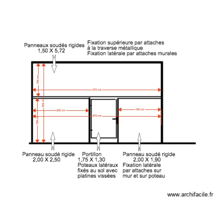 Fermeture RECYCLERIE. Plan de 0 pièce et 0 m2