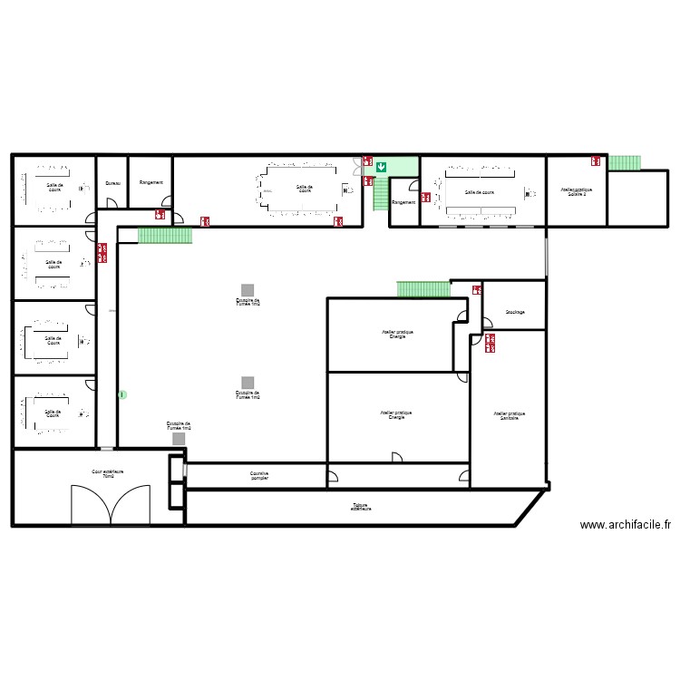 Greta Etage Evac 4. Plan de 0 pièce et 0 m2