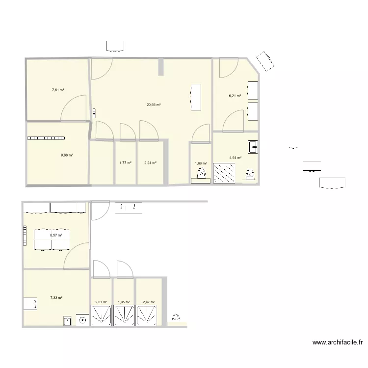 plan atelier. Plan de 