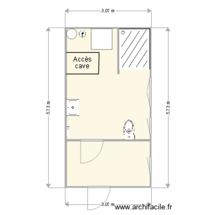 plan SDB apr&eacute;s. Plan de 