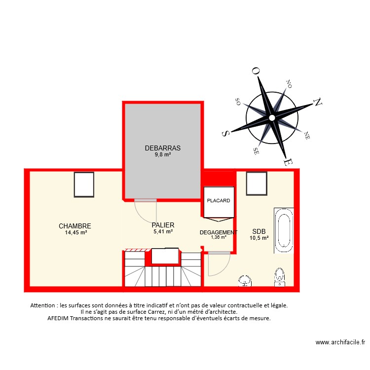 BI 6865 NIVEAU 2 ETAGE 4. Plan de 0 pièce et 0 m2