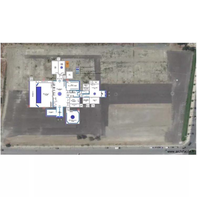 Village MEDays_masse. Plan de 