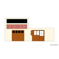 Plan façade Cadours
