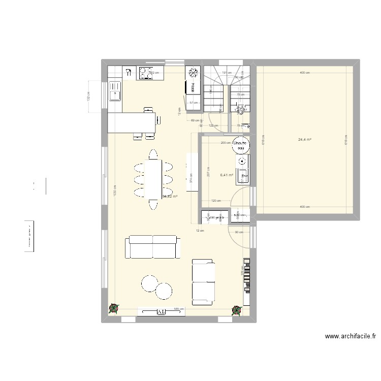 Chaponost V2. Plan de 0 pièce et 0 m2