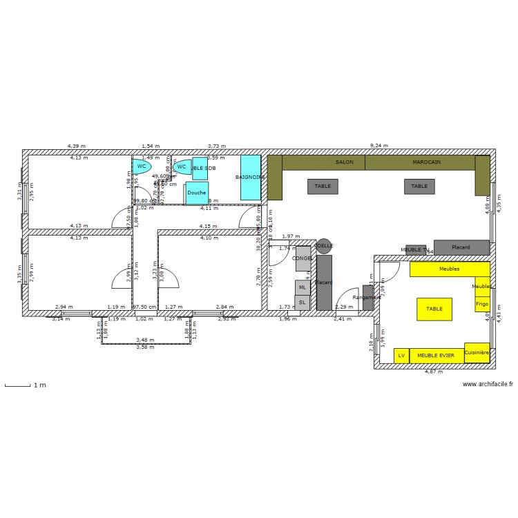 Plan 345 . Plan de 0 pièce et 0 m2