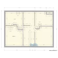 Plan maison Auchel etage