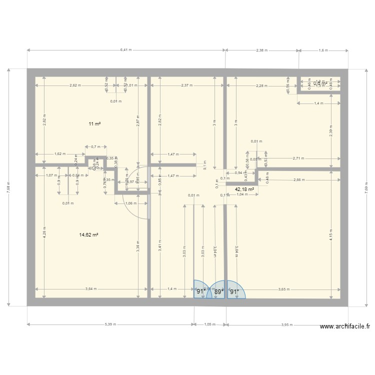 Plan maison Auchel etage. Plan de 0 pièce et 0 m2