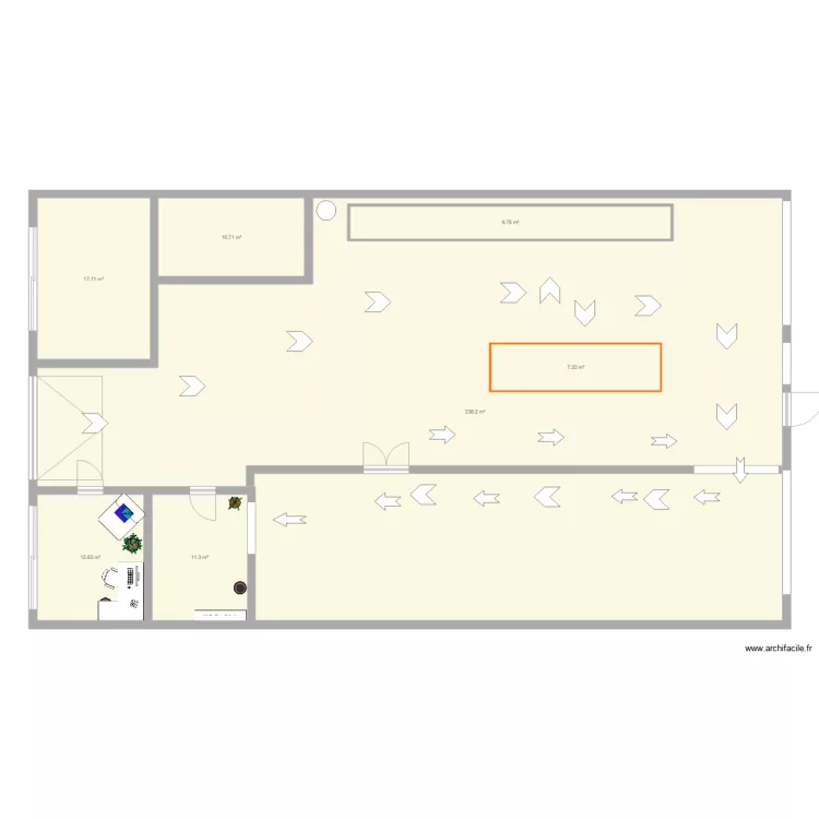 local novelskin. Plan de 