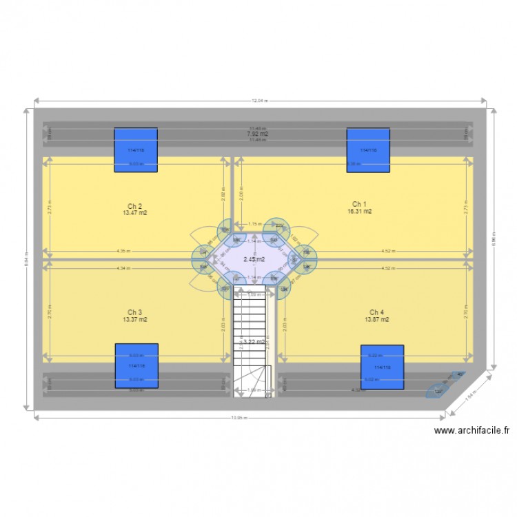 Plan. Plan de 0 pièce et 0 m2